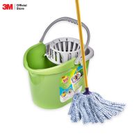 สก๊อตช์-ไบรต์® เมจิก ม็อบ Magic Mop Scotch-Brite® Twist Mop Bucket Green สก๊อตช์-ไบรต์ ถังบิดม็อบ