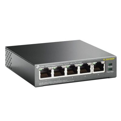 TP-Link TL-SG1005P 5-Port Gigabit Desktop Switch with 4-Port PoE