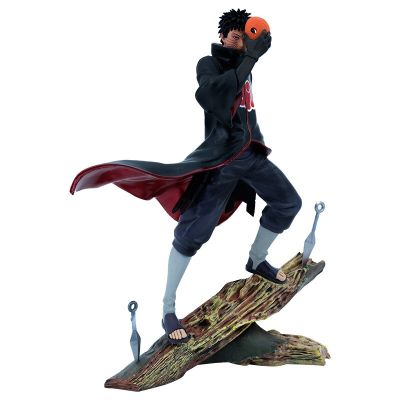 ภาพอนิเมะสะสมรูปปั้นนารูโตะ GK Uchiha Tobi Itachi Obito PVC ขนาด26ซม. รูปปั้นหุ่นแอคชั่นของเล่นสำหรับเป็นของขวัญ