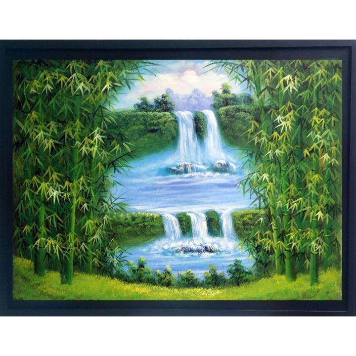 Waterfalls Oil Painting Wall Decor Lazada PH