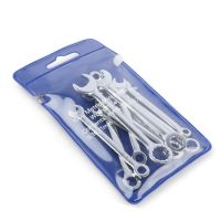 10pcs Mini Spanner Wrenches Set Key Ring Spanner Explosion proof Pocket British/Metric Type Wrenches Hand Tools 4 11mm