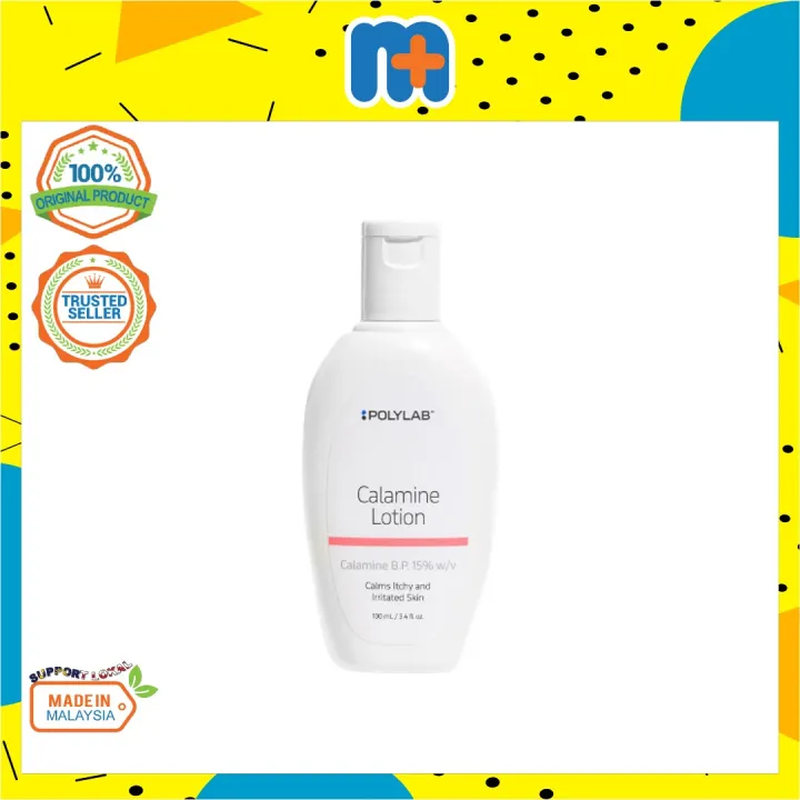 [MPLUS] POLYLAB Calamine Lotion BP 15 WV 100ml Lazada