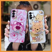 New Arrival TPU Phone Case For OPPO Reno4 4G Dirt-resistant cartoon glisten Soft Case Cartoon drift sand protective