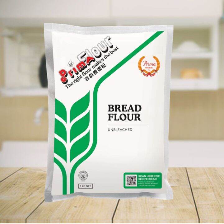 Bread flour PrimaFlour | Tepung Roti Prima 1kg | Lazada