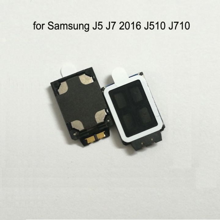 สำหรับ Samsung Galaxy J7 J710 J710f J710fn J710h J710m J710mn ลำโพงเสียงกริ่งเตือนดังของโทรศัพท์สายเคเบิลงอได้เปลี่ยน