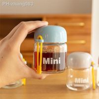 150ML Small Glass Water Bottles Portable Cute Mini Heat Resistant Water Cup For Kids Student Drinking Bottle With Hand Rope Cups