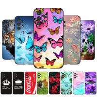 Case For Samsung Galaxy A13 4G LTE Case Phone Back Cover Soft Silicon Black Tpu king queen tiger