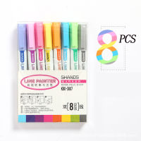 4812 Colors Double Line Outline Pen Set Metallic Color Magic Highlighter Marker Pen for Art Painting Writing School Supplies