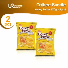 Calbee Potato Chips Honey Butter Party Size 170g