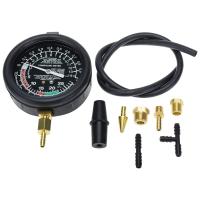 Carburetor Carb Valve Fuel Pump Pressure Vacuum Tester Gauge Test Kit Engine Vacuum Pressure Tester for Automotive Cars Trucks