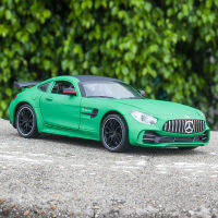 1:24 Benz AMG GTR จำลองรถสปอร์ตล้อแม็กรถยนต์รุ่นของเล่นเด็กของขวัญวันเกิดของเล่นยานพาหนะหล่อ