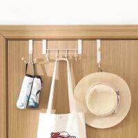 【YF】 Punch Free Door Rear Hook Bedroom Behind Storage Rack Clothes Hat Scarf Coat Sundries Finishing Hanger