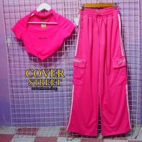 ?coverstreet?พร้อมส่งจากไทย ชุดเต้น ชุดเต้นโคฟ ชุดเต้นcover ชุดสตรีท ชุดเต้นเกาหลี ชุดเต้นสีชมพู ชุดเต้นblackpink