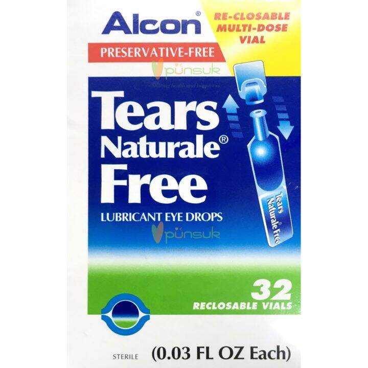 น้ำตาเทียมรายวัน tear alcon 32 หลอด | Lazada.co.th