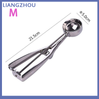 LIANGZHOU สแตนเลส Mechanical Ice Cream Scoop | Melon baller, คุกกี้ portioner