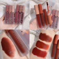 L15 ลิปเซท 3 แท่ง 3 สี เนื้อกำมะหยี่ ครีมมี่ นุ่มละมุนปาก สีชัด ติดทน Fluffy Lip Glaze เซท 3 แท่ง 3 สี