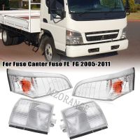 [HOT K] หลอดไฟมุมไฟตัดหมอกหน้ารถสำหรับ Mitsubishi Canter FUSO FE 7/8 2005-2011สัญญาณไฟเลี้ยวไฟหน้าชุดไฟแสดงสถานะ