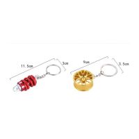 SALE!1PC Newly Fashion Creative Shock Absorber Eliminator Car Part Key Chain Ring