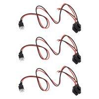 3X 30A 1M Fuse 6 PIN Short Wave Power Supply Cord Cable for Yaesu FT-857D FT-897D