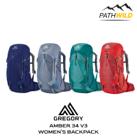 [ผ่อน 0%] GREGORY AMBER 34 V3 กระเป๋าเป้ backpak เป้เดินป่า กระเป๋าเป้าสำหรับเดินป่า