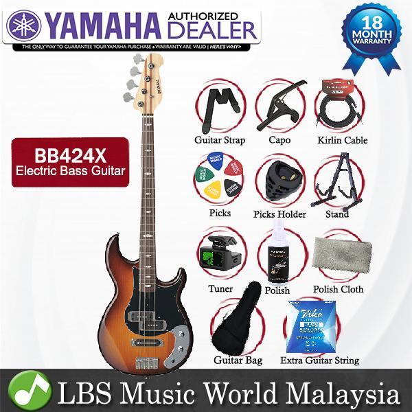 Yamaha BBX 4 String Electric Bass Guitar Brown Sunburst BB