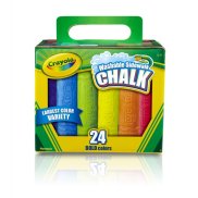 Hộp 24 Viên phấn 24 màu có thể rửa được không độc hại Crayola Washable