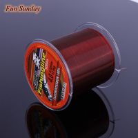 100/200/300/500M Fishing Line Super Strong 100 transparent Nylon Not Fluorocarbon Fishing Tackle Non-Linen Multifilament Red