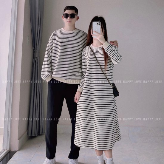 Order] Đồ đôi váy nữ áo nam polo hình tim ( có ảnh thật) | Shopee Việt Nam
