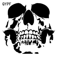 【cw】 QYPF Lovely SKULL Car Stickers Vinyl Motorcycle Accessories Decoration C16-0232