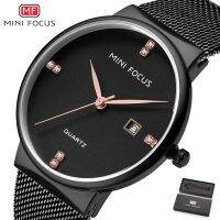 MINIFOCUS MINI FOCUS MF0181G สุดหรูนาฬิกาข้อมือมียี่ห้อสำหรับ Man แฟชั่นผู้ชายกีฬาควอตซ์นาฬิกาเทรนด์นาฬิกาข้อมือสำหรับชาย Jam Tangan Lelaki