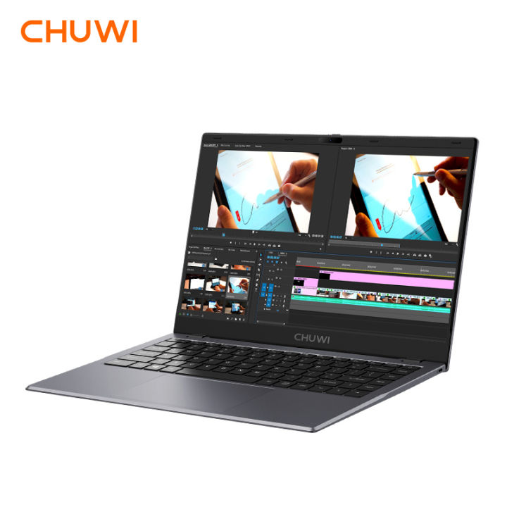 CHUWI Upgraded GemiBook XPro Intel N100 Laptop, 14.1'' Windows 11 Laptop  Computer 8GB RAM 256GB SSD, 12th Gen Intel Alder Lake N100 (Up to 3.4GHz)