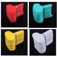 100Pcs T-Type Plastic Nursery Garden ป้ายพลาสติกบอกชื่อต้นไม้ดอกไม้หนา