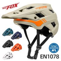 (TSQIU)BATFOX หมวกนิรภัยเพื่อปั่นจักรยานใหม่จักรยานผู้หญิงผู้ชาย MTB Ciclismo Cascco ภูเขาเบามากหมวกกันน็อคขี่จักรยานถนน