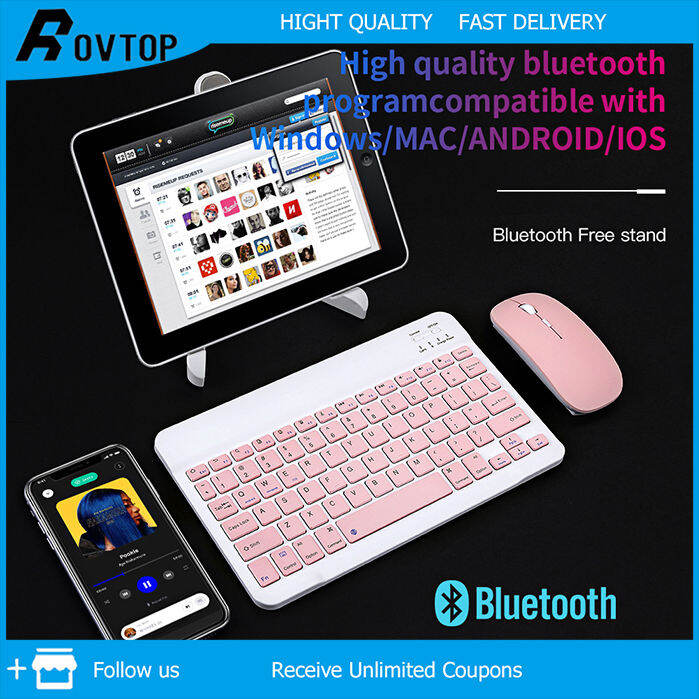 Rovtop Bàn Phím Không Dây Bluetooth: \