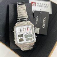 【AuthenticDirect from Japan】CITIZEN JG2120-65A Citizen Collection Record Label LCD/white Wrist watch นาฬิกาข้อมือ