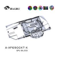 Bykski Water Cooling Block ใช้สำหรับ XFX Radeon RX 6800 XT Speedster Merc 319 /Rx 6900XT GPU การ์ด/ฝาครอบทองแดงหม้อน้ำบล็อก