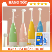 BÀN CHẢI ĐÁNH RĂNG ĐIỆN CHO BÉ, BÓT TRẺ EM SIÊU MỀM GIÁ RẺ BÉ TỪ 2-15 TUỔI