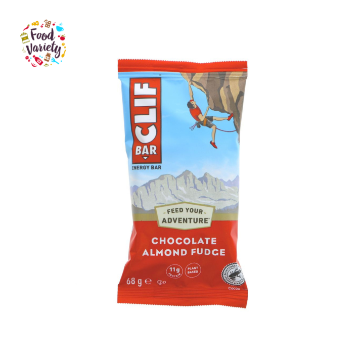 [Best Before 3Oct2023]Clif Bar Chocolate Almond Fudge 68g คลิฟ บาร์
