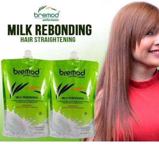 Bremod MiLk Hair Rebonding Straightening Cream 1250MLx2 | Lazada PH