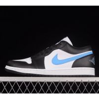 Original J 1 "BlackBlue" Low Cut Basketball Shoes Casual Sneakers for Men Women