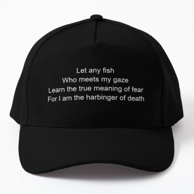 Let Any Fish Who Meets My Gaze Learn The Baseball Cap Hat Printed Bonnet Czapka Outdoor Summer Women Snapback Sport Casual