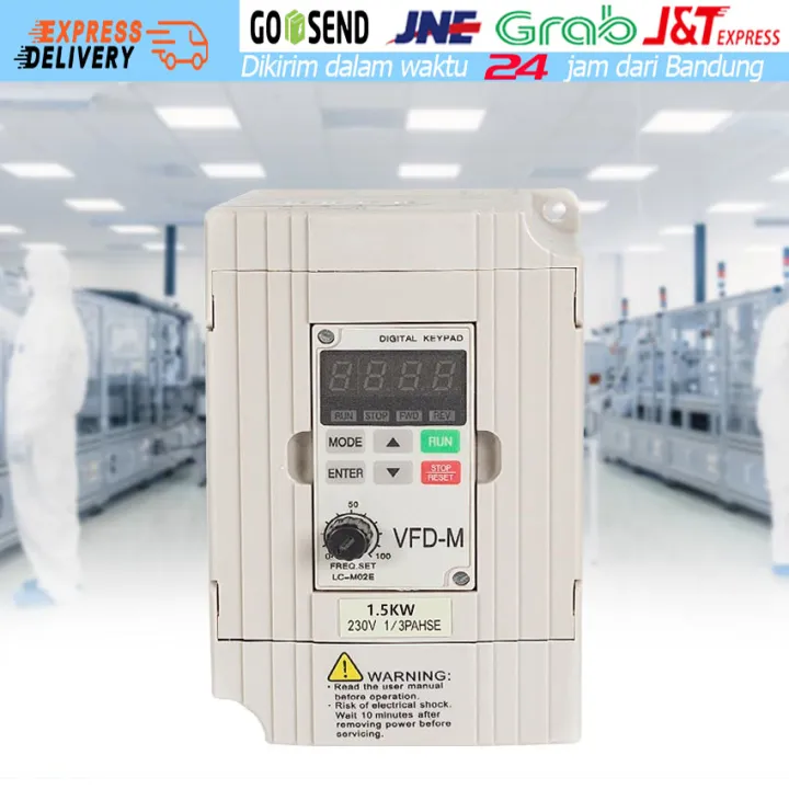 Inverter Frekuensi Kw Hp V Vfd Vsd Single Ke Fase Lazada