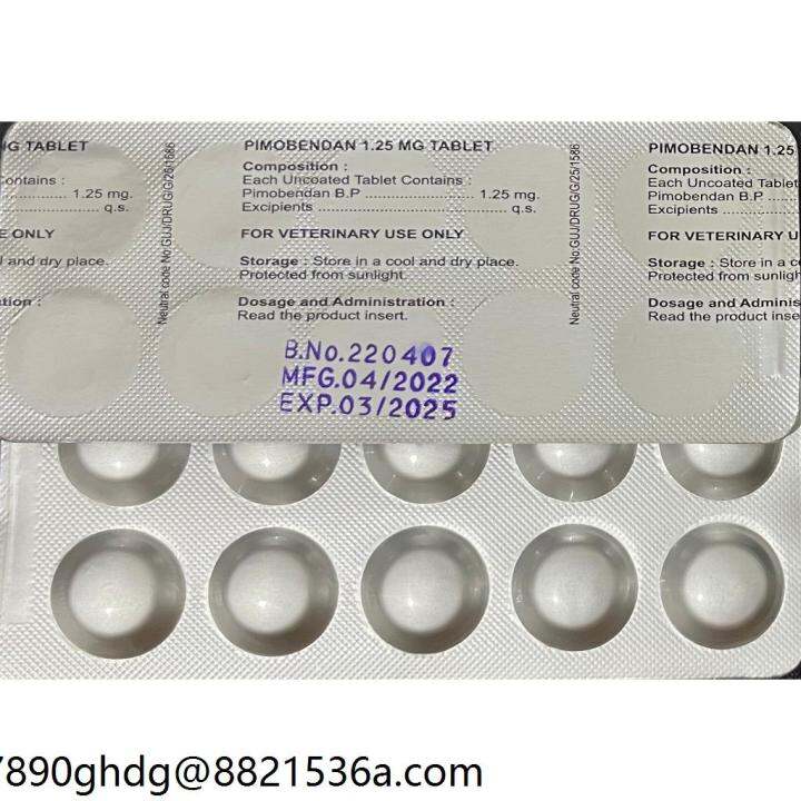 spot sales ♚Pimobendan 5mg and 1.25mg (10 Tablets) (Exp March 2025