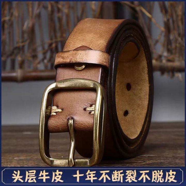 do-old-wind-belt-american-retro-hand-men-leather-lead-the-copper-layer-of-pure-cowhide-leather-belt-buckle-jeans-npd230704