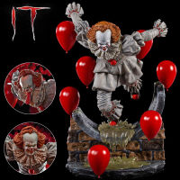 Figure ฟิกเกอร์ Iron Studios จากหนังดังเรื่อง IT Chapter Two อิท โผล่จากนรก 2 ตัวตลก อสุรกายขุมนรก Deluxe Art 1/10 Pennywise Szobor Ver Anime ของสะสมหายาก อนิเมะ การ์ตูน มังงะ คอลเลกชัน ของขวัญ Gift จากการ์ตูนดังญี่ปุ่น New Collection ตุ๊กตา Model โมเดล