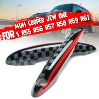 2 x Door Handle Cover Cap ABS for Mini Cooper JCW ONE S R55 R56 R57 R58 R59 R61