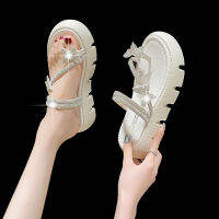 Shoes Butterfly-Knot Med House Slippers Platform Slides Jelly Flip Flops Fashion Slipers Women Summer Flat Glitter Luxury 2023 R