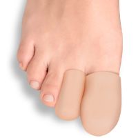 ✕ 10pcs/5Pairs Silicone Toe Cap Protector Cover Thumb Sleeve Corn Blisters Pain Relief Gel Toe Tube Bunion Correction Foot Care