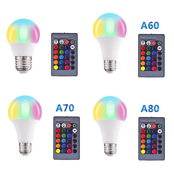 หลอดไฟ-led-เปลี่ยนสีได้-ac85-265v-สปอตไลท์ควบคุมระยะไกล-หลอดไฟ-led-3w-5w-10w-15w-โคมไฟตกแต่งบ้าน-rgb