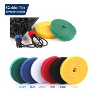 【YD】 5M/Roll 10/12/14.5/20/25mm Width Cable Organizer USB Winder Management nylon Cut Ties earphone Cord ties